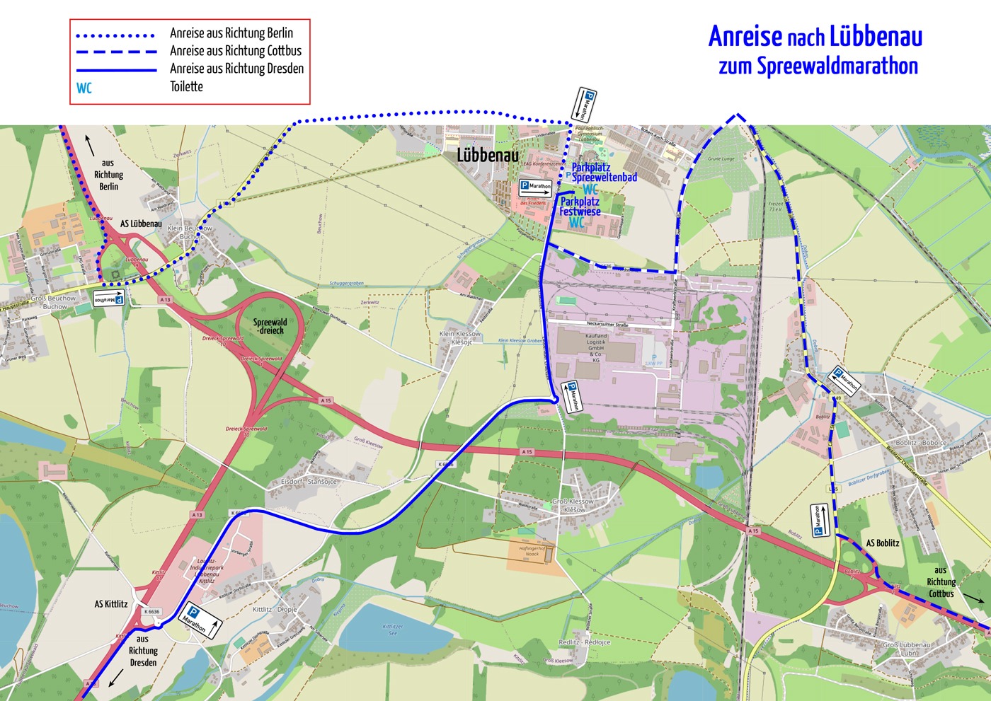 Lübbenau-Karte-1-Anreise