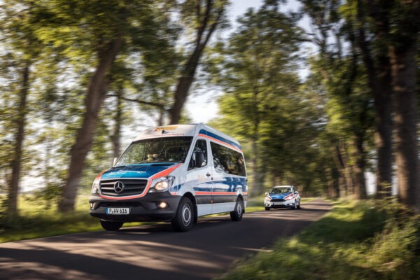 3.000 € an Brandenburger Wünschewagen übergeben