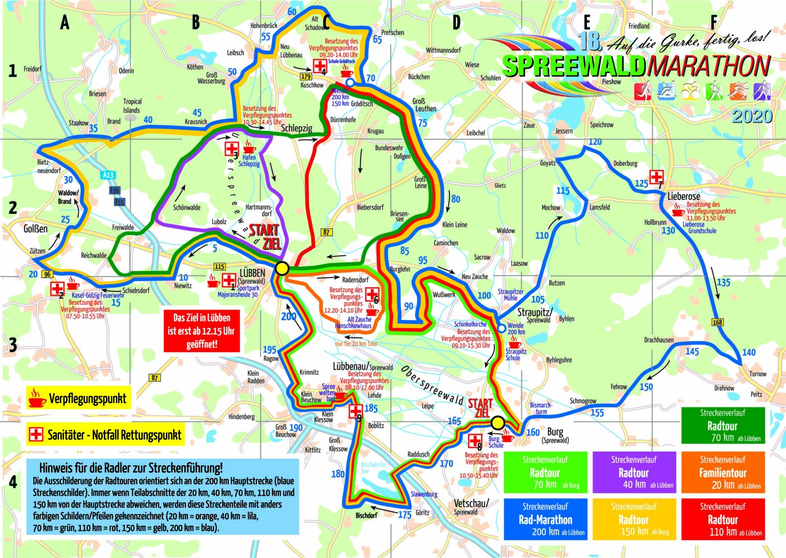 Radeln | Radtourenfahrten | RTF - SPREEWALDMARATHON